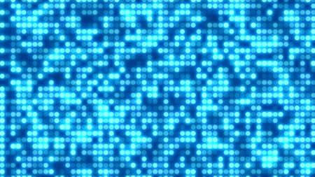 Dot  white blue pattern screen led light gradient texture background. Abstract  technology big data digital background. 3d rendering.の写真素材