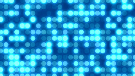Dot  white blue pattern screen led light gradient texture background. Abstract  technology big data digital background. 3d rendering.の写真素材