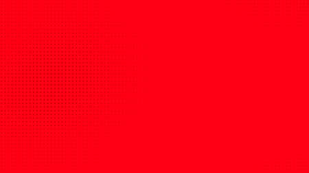 Dots halftone red color pattern gradient texture with technology digital background. Dots pop art comics with summer background.の写真素材