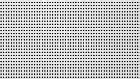 Dot white black led pattern texture background. Abstract  technology big data digital concept. 3d rendering.の写真素材