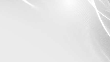 Dot white gray wave light technology texture background. Abstract big data digital concept. 3d rendering.の写真素材