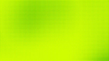 Dots halftone green color pattern gradient texture with technology digital background. Dots pop art comics with nature graphic design.の写真素材
