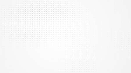 Dot white gray pattern gradient light texture background. Abstract  technology big data digital background. 3d rendering.の写真素材