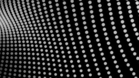 Dot white black wave technology texture background. Abstract big data digital concept. 3d rendering.の写真素材