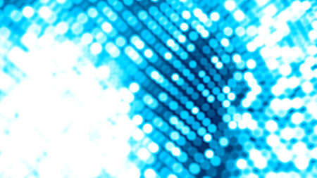 Dot white blue wave light screen gradient texture background. Abstract  technology big data digital background. 3d rendering.の写真素材