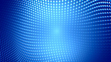 Dot white blue wave light screen gradient texture background. Abstract  technology big data digital background. 3d rendering.の写真素材