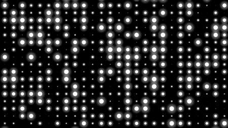 Dot white black pattern gradient texture background. Abstract  technology big data digital background. 3d rendering.の写真素材