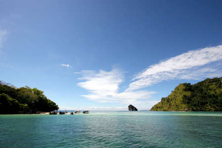 Thale Waek or Separated Seaの写真素材