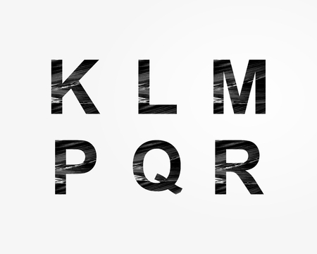 Stylized font. Application in posters , as a logo or other applicationのイラスト素材