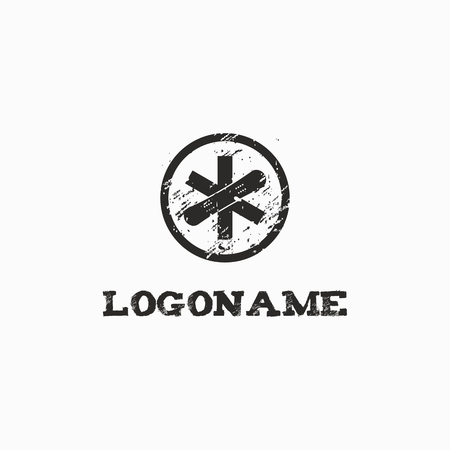 Template ideal for sports storesのイラスト素材