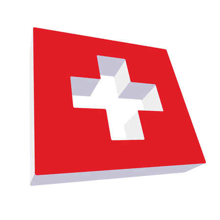 A symbol of medicine. Vector EPS8 iconのイラスト素材