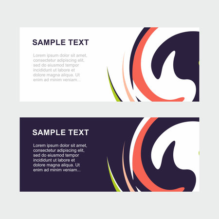business brochure flyer design template. Geometric backgroundのイラスト素材
