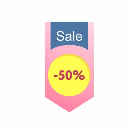 Abstract template web banner advertising stock and saleのイラスト素材