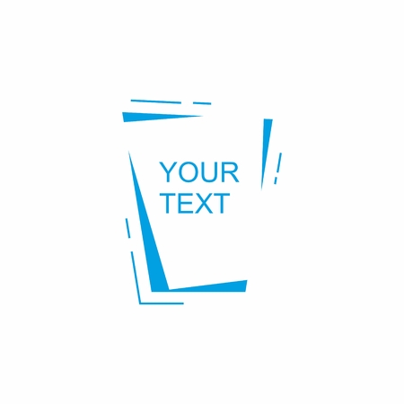 Abstract frame for textのイラスト素材