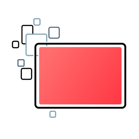 Stylized abstract frameのイラスト素材