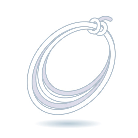 Rope linear iconのイラスト素材