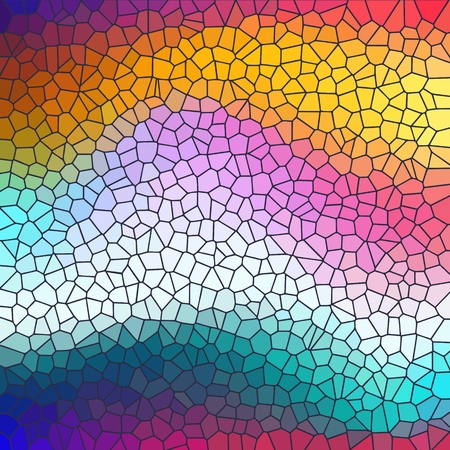 Colorful background with imitation of colored glass.のイラスト素材