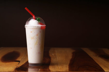 Milk shake jelly , Frappe