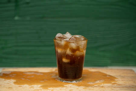 Black coffee , Ice coffee freshの写真素材