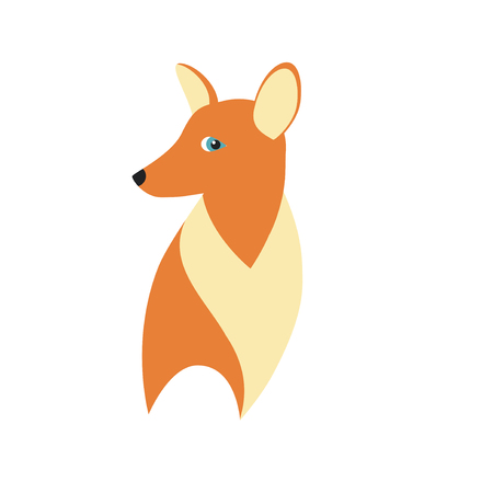 Sly Fox vector illustrationのイラスト素材