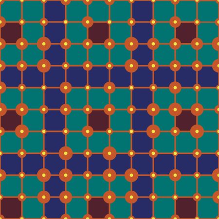 Vintage pattern geometric bohemian colorのイラスト素材