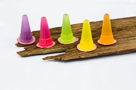 colorful jelly candiesの写真素材