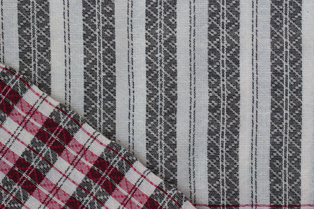 Background of Fabric textile textureの写真素材