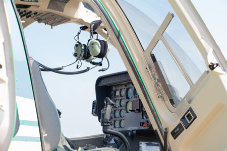 Helicopter Cockpit View