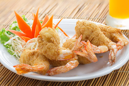 prawn tempura Thai food