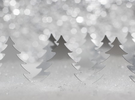 the original card in a minimalist style for happy Christmasの写真素材