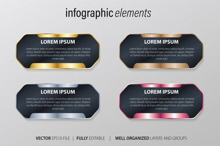 Infographic Design Elements for Your Business Vector Illustration. EPS10のイラスト素材