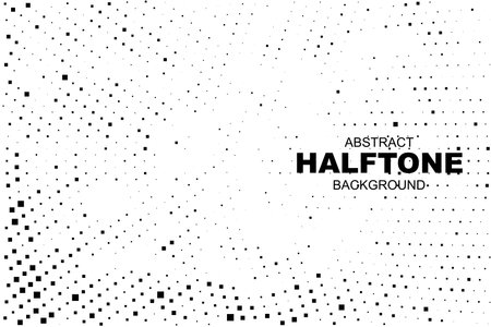 Halftone dots background. Halftone dots pattern. Halftone dots background.  Halftone dots pattern.  Halftone dots background.  Halftone dots pattern. Vector Halftone Texture.のイラスト素材