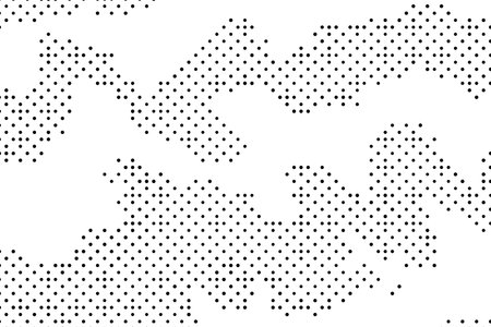 Black and white halftone background. Vector illustration. Gradient.のイラスト素材