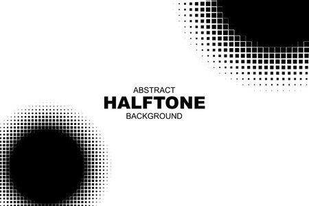 Halftone background. Halftone effect. Halftone pattern. Halftone dots. Halftone effect. Halftone pattern. Vector Halftone Texture. Vector Halftone Textureのイラスト素材