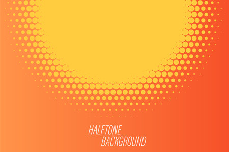 Halftone gradient background. Halftone effect. Halftone pattern. Vector halftone dots. Vector halftone texture. Vector halftone dots. Vector halftone backgroundのイラスト素材
