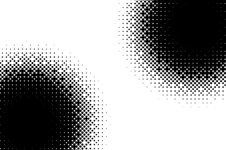 Halftone dots background. Halftone effect vector pattern. Grunge texture.のイラスト素材