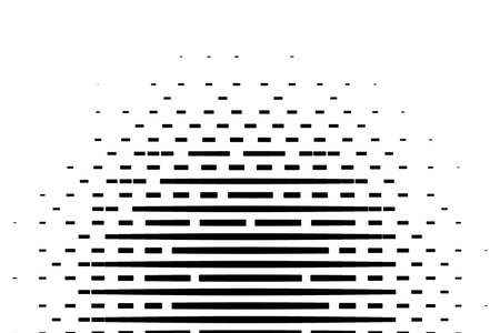 Halftone background. Black dots on white background. Vector illustration.のイラスト素材