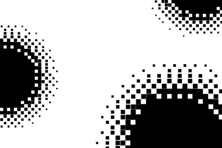 Halftone dots background. Halftone effect vector pattern.のイラスト素材