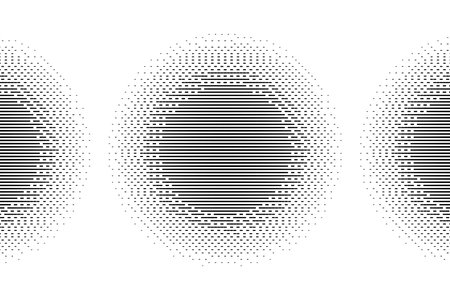 Halftone dots. Halftone effect. Vector halftone pattern.のイラスト素材