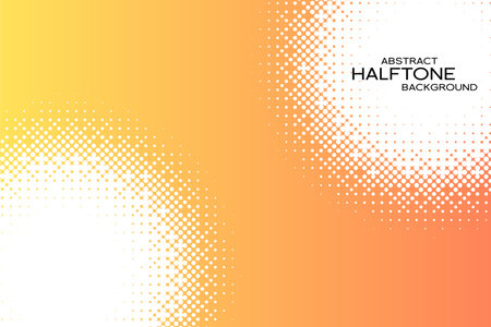 Halftone gradient background. Halftone dots pattern. Halftone effect.のイラスト素材