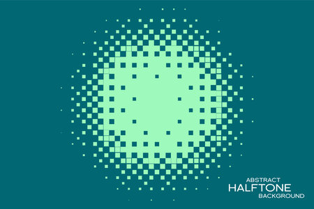 Halftone dotted background. Halftone effect vector pattern. Halftone dots vector texture. Circle dots vector background.のイラスト素材