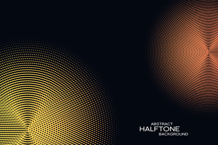 Halftone dotted background. Halftone effect vector pattern. Halftone dots vector background. Halftone effect vector pattern. Circle dots vector texture.のイラスト素材