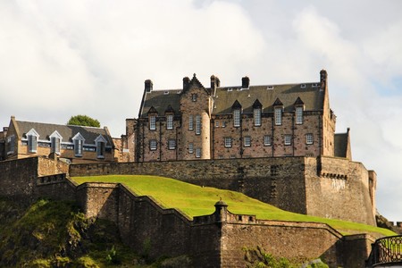 Edinburgh, the Castleのeditorial素材