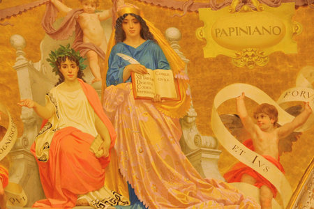 Corsini Palace in Rome, Italyのeditorial素材