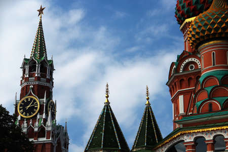 Moscow, Saint Basil's Cathedralの写真素材