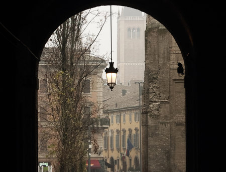 The complex of the Pilotta in Parma, Northern Italy