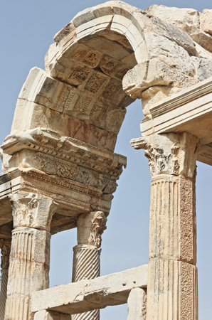 Temple of Apollo in Ephesus, Izmir, Turkey