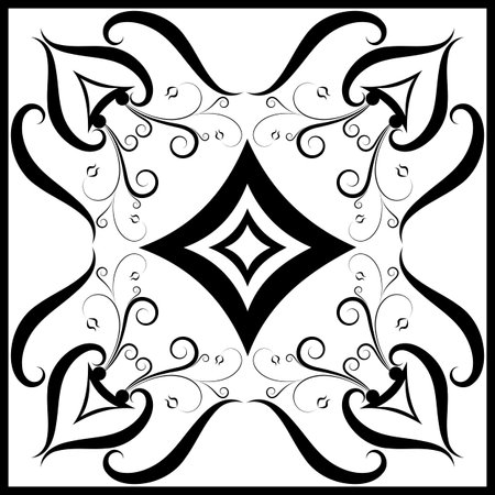 Decorative ornamentのイラスト素材