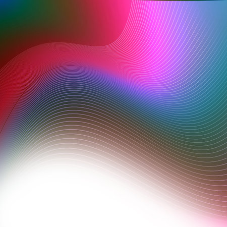 Colorful abstract lines background 