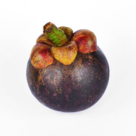 Tropical fruit isolated on white background の写真素材